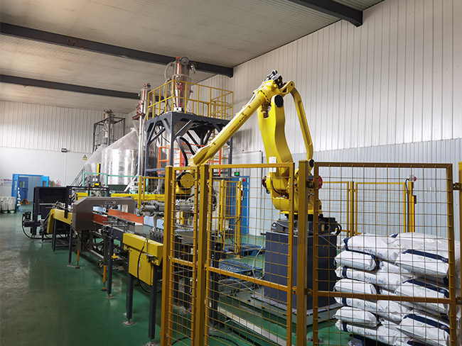 全自動包裝碼垛機器人